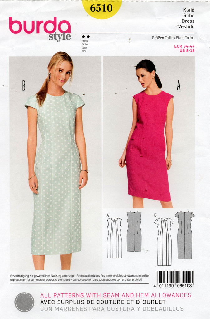 Sleeveless Leschi Dress - Straight Stitch Designs